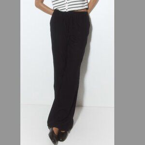 H&M Black Linen Pants